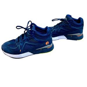 FitVille Men’s Wide Walking High Top Rebound Core Sneakers Blue Size 8 Wide EUC